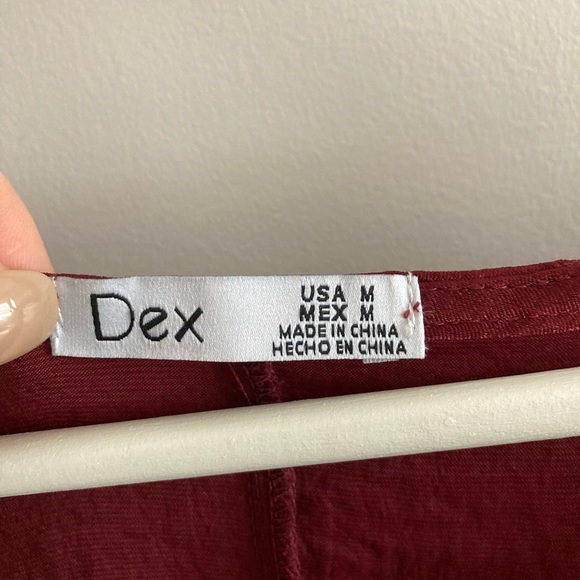 SOLD - Flowy Red Dress - Picture 2 of 3